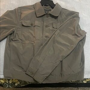 Banana Republic Men's Khaki - Light weight Jacket